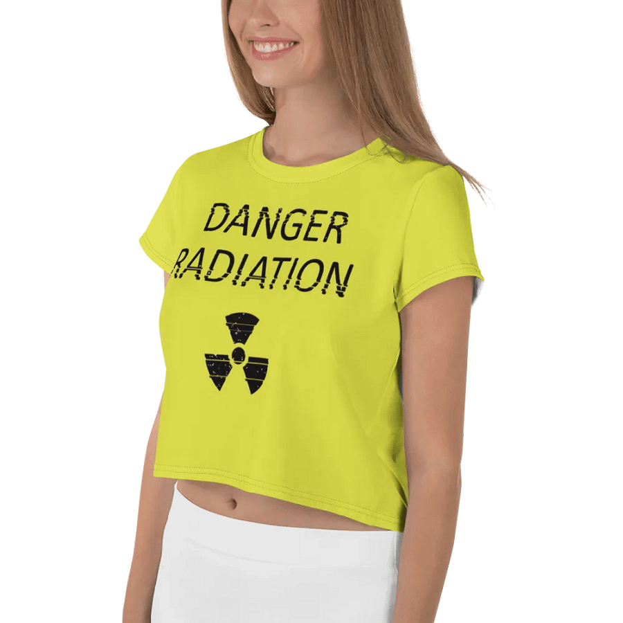 (2 sided) Co-60 Fan Club crop tee product image (5)