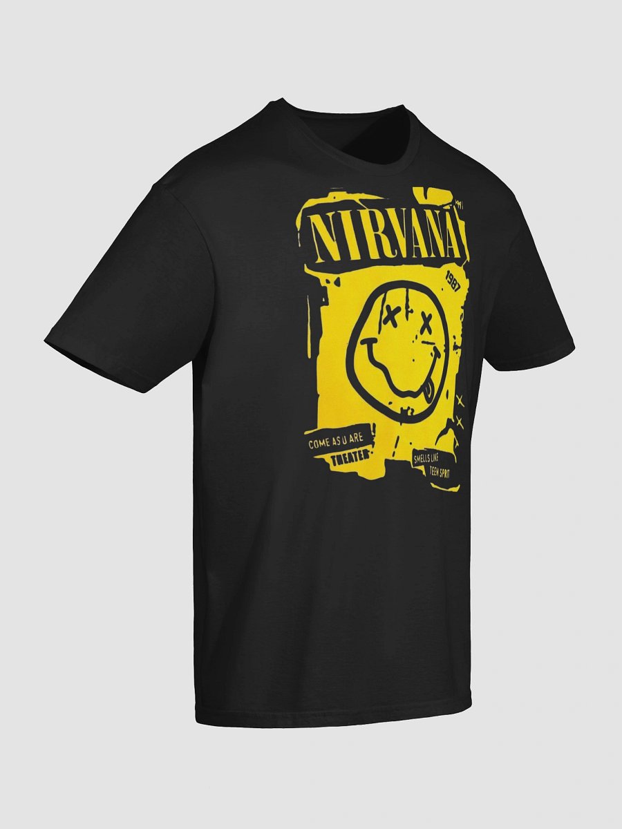 Nirvana Smiley Face T-Shirt - Vintage 90s Grunge Rock product image (7)