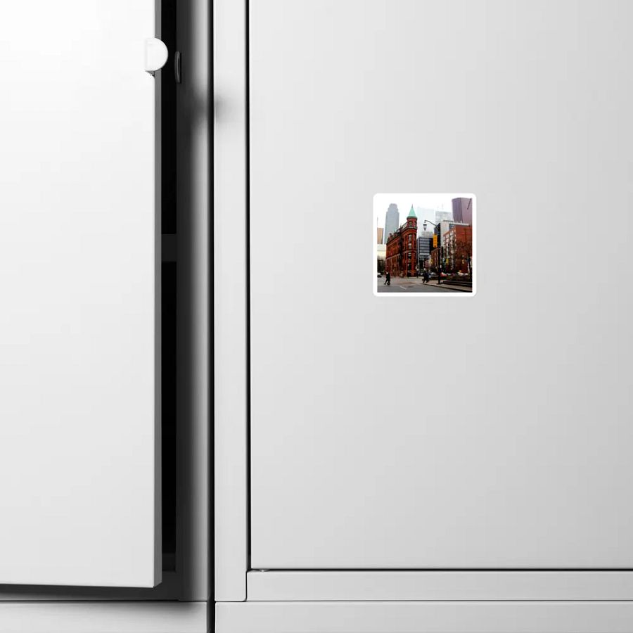 Historic Red Brick Architecture Magnet product image (8)
