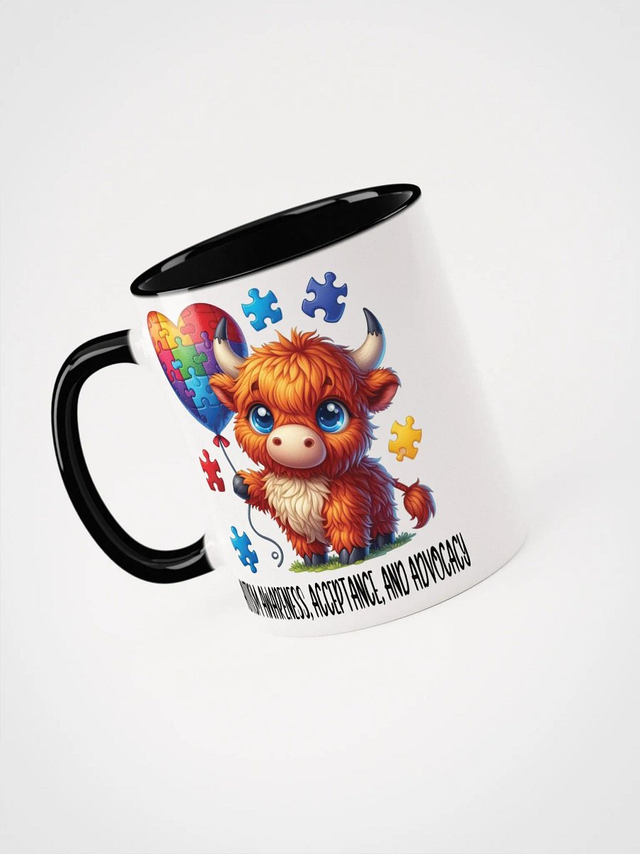 Cheerful Cow Heart Balloons Mug product image (6)