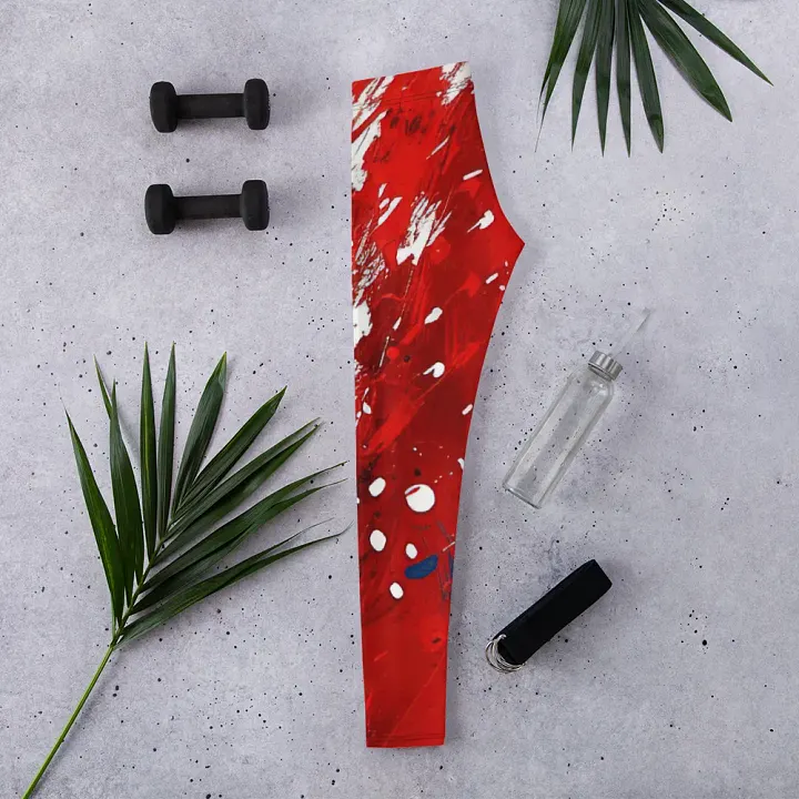 Star-Spangled Splatter Leggings product image (2)