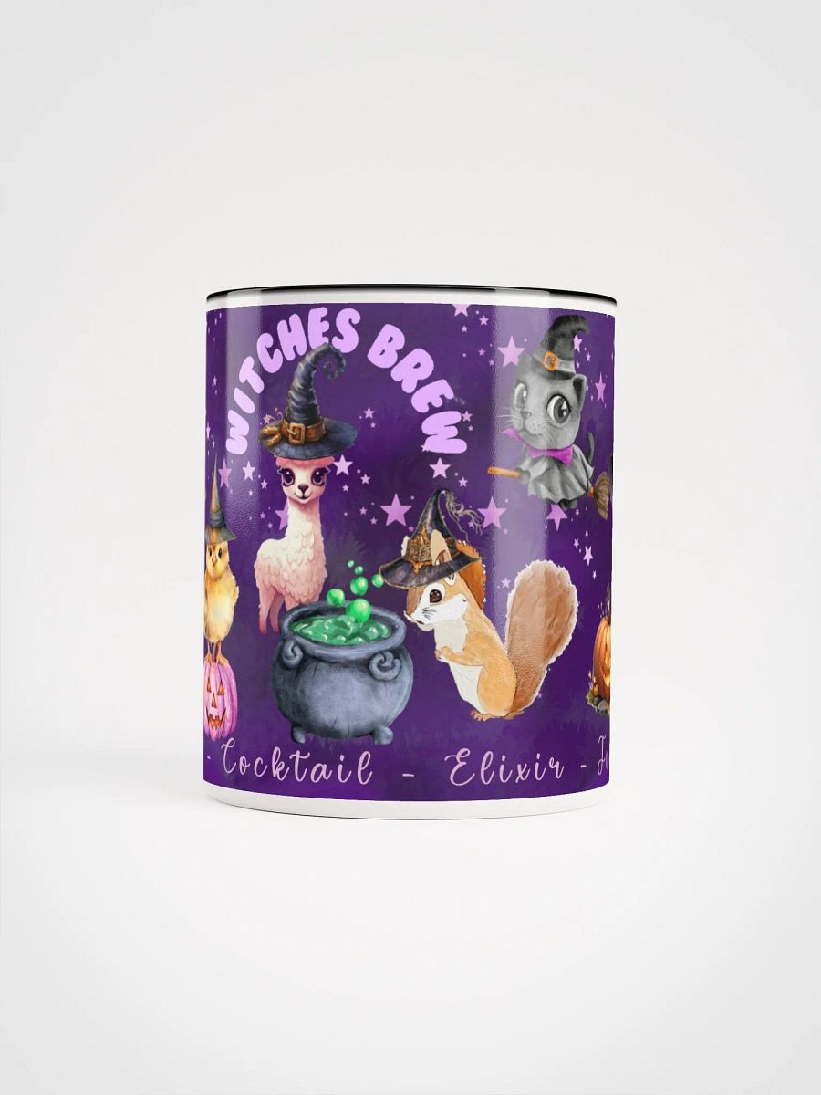 Witches Brew Coven: The Enchanted Gathering Ceramic Coffee Mug | 11oz & 15oz Whimsical Animal Witches Mug product image (5)