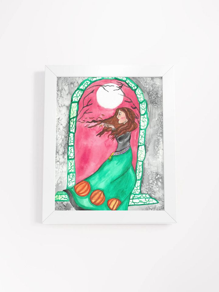 October Moon Framed Print product image (1)
