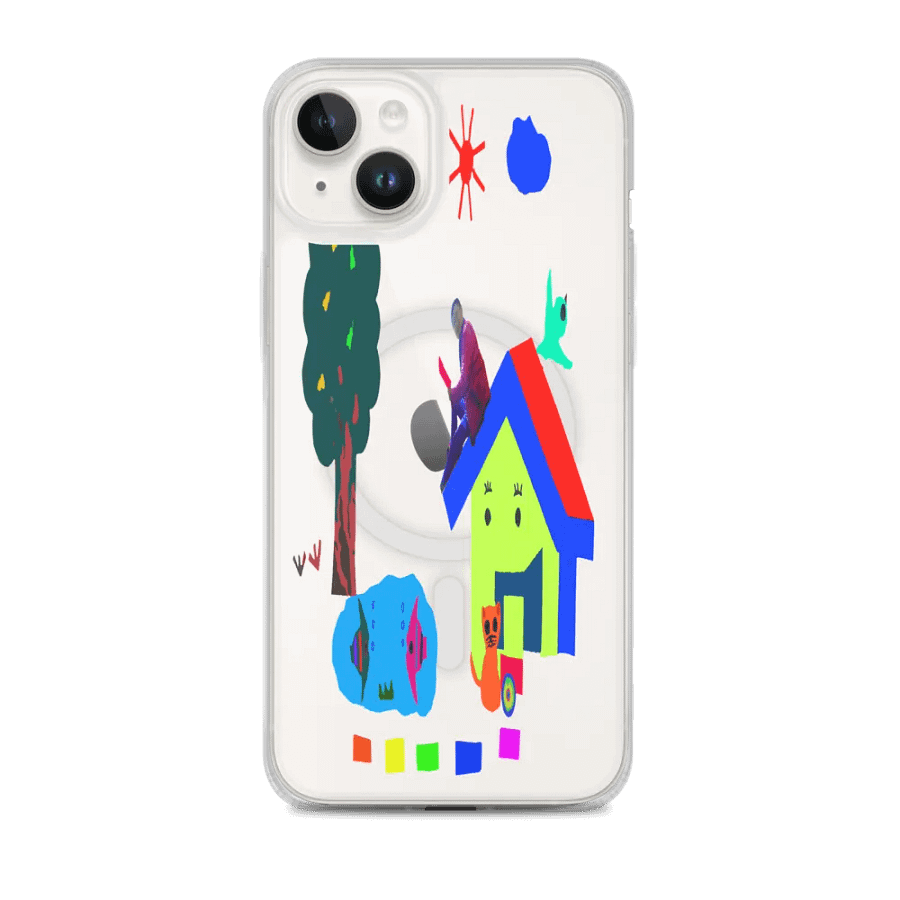 MagSafe® Clear Case for iPhone®: childhood product image (1)