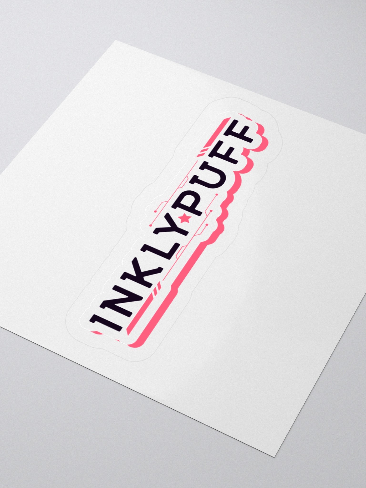 Classic Inklypuff Logo Sticker product image (3)