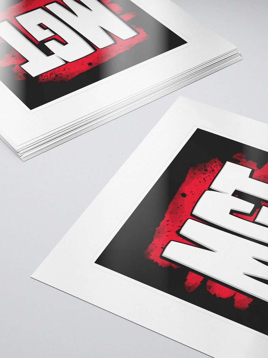 Red MGT Sticker product image (5)