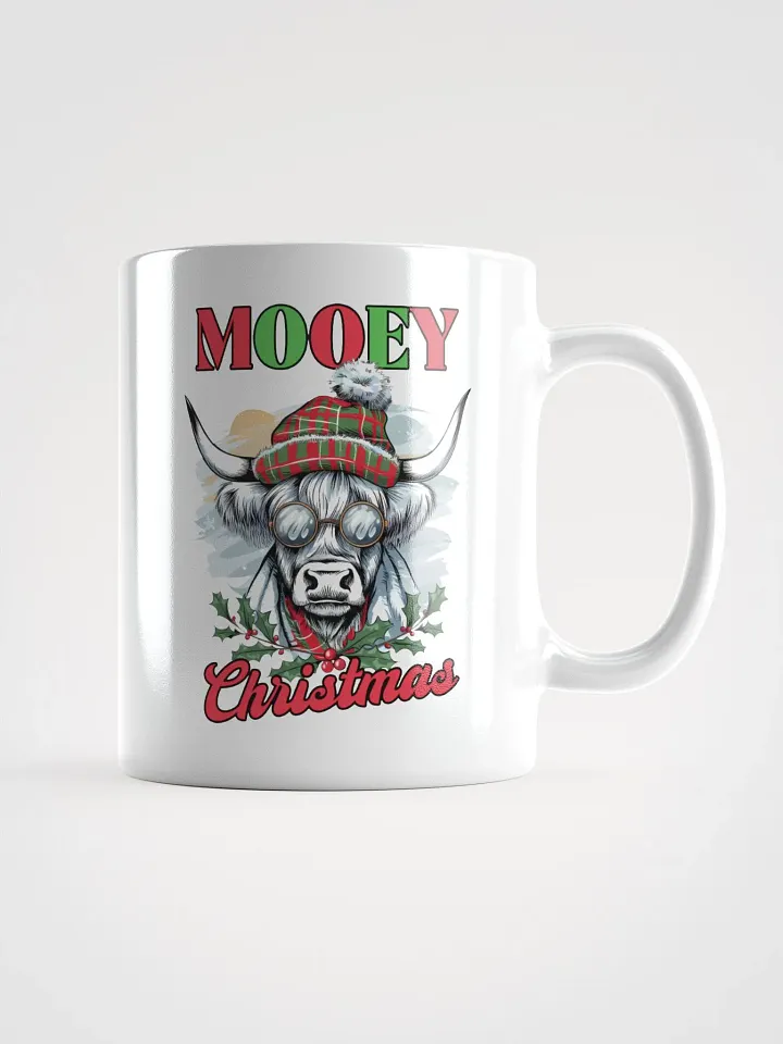 Mooey Christmas White Glossy Mug product image (1)