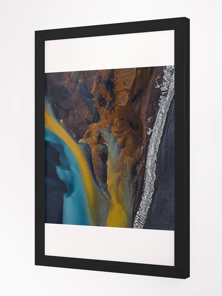 Colorful mountain Framed High-Quality Matte Poster (in) product image (2)