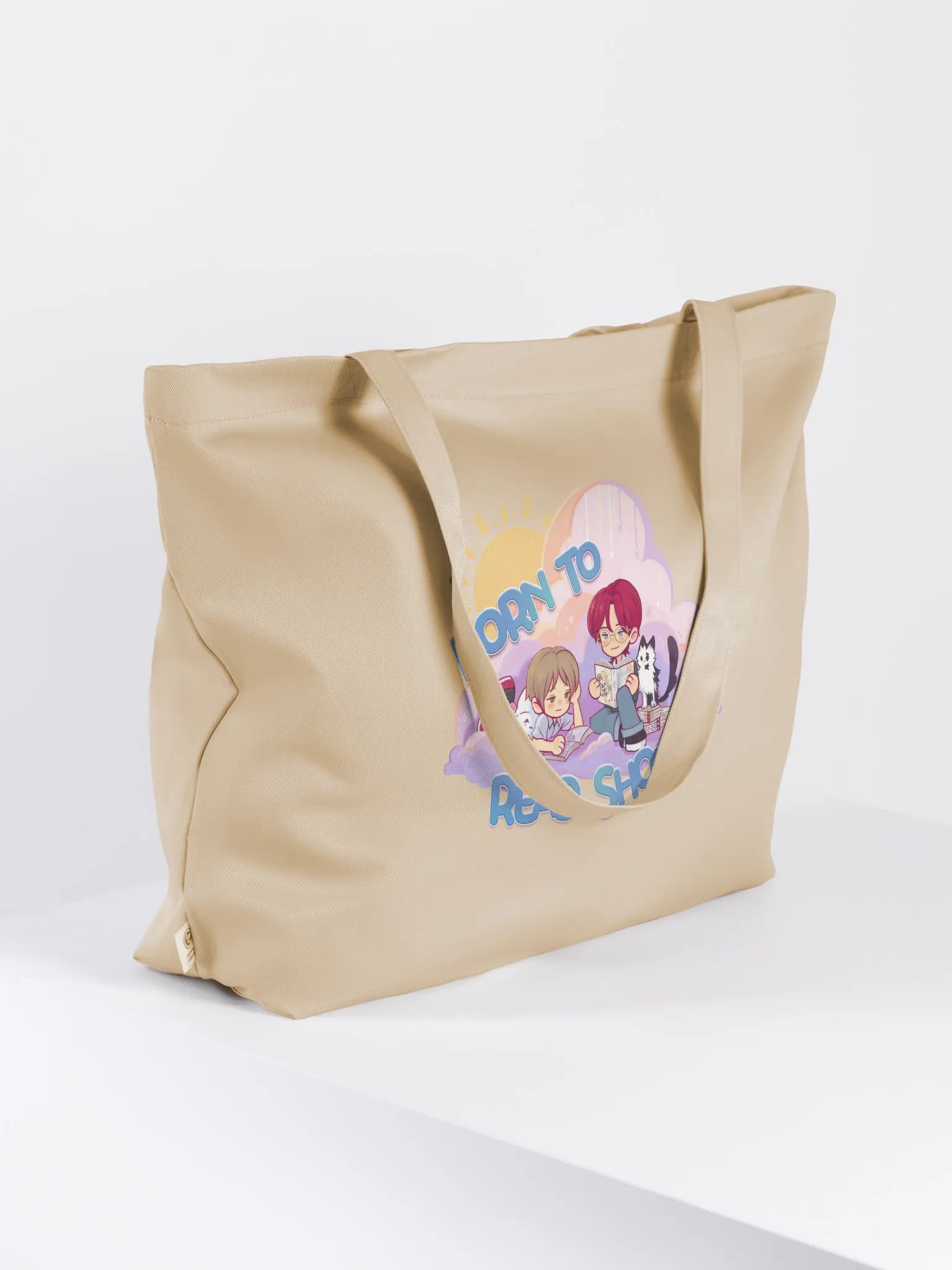 Born to Read Shoujo Tote Bag (Day Version) product image (3)