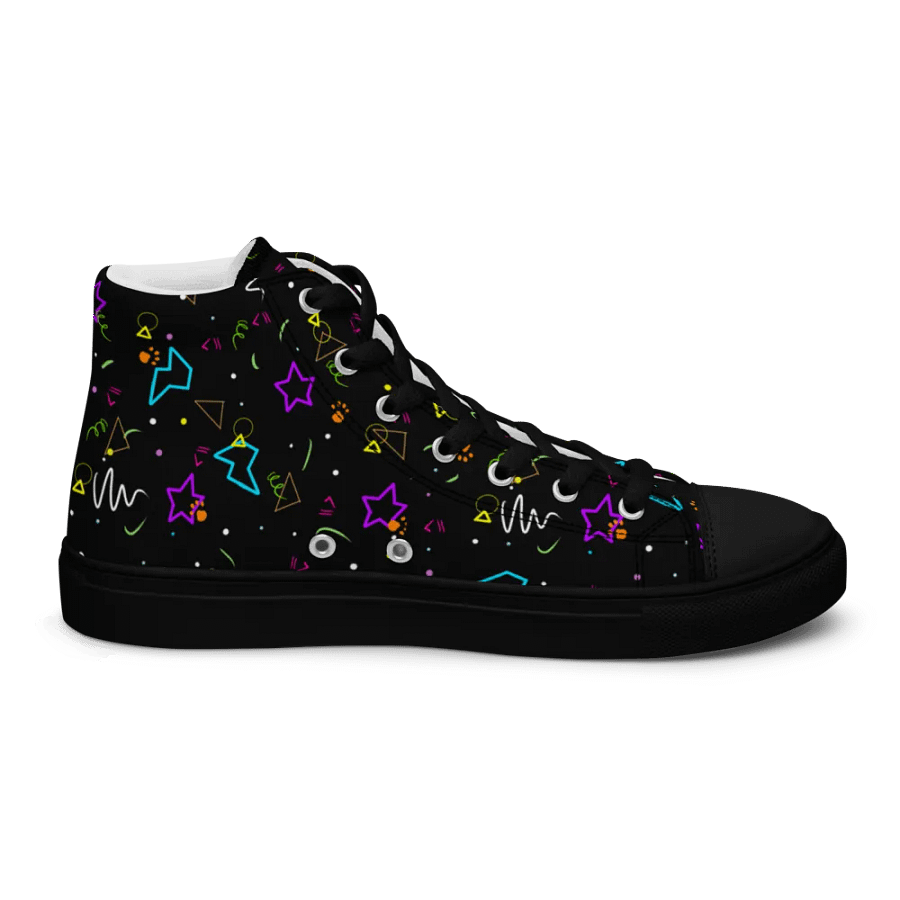 Security Breach Print Men High Tops product image (9)