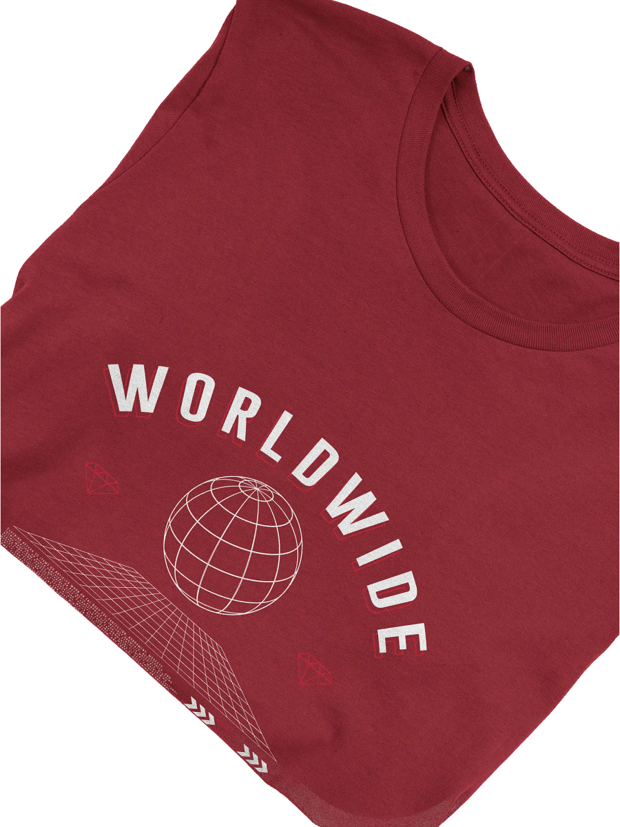 Worldwide Stylized Globe T-Shirt product image (5)