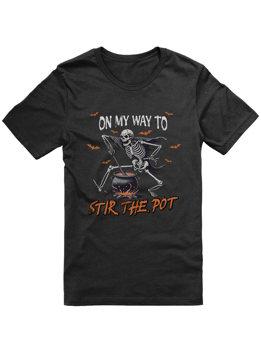 On My Way to Stir the Pot - Funny Halloween T-shirt product image (1)