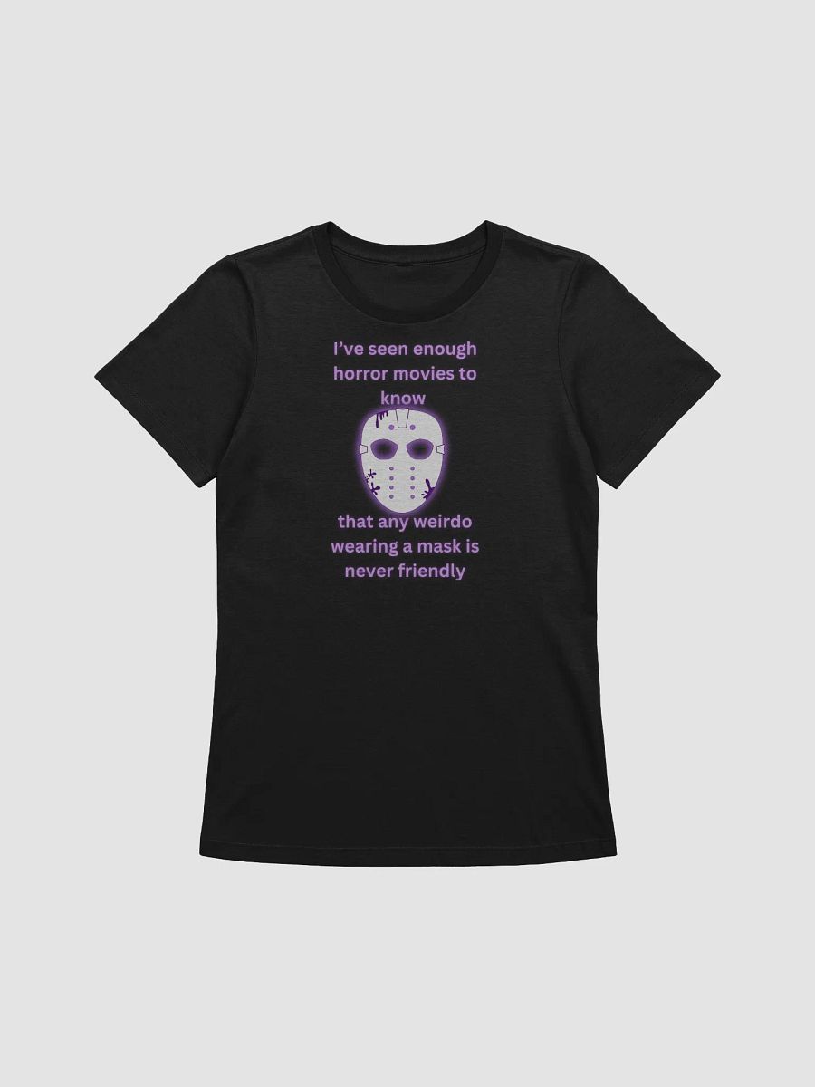 Horror Movie Mask Women's Relaxed-fit T-Shirt product image (22)