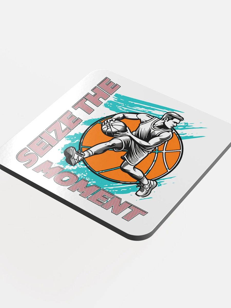Seize the Moment Basketball Coaster Set product image (4)
