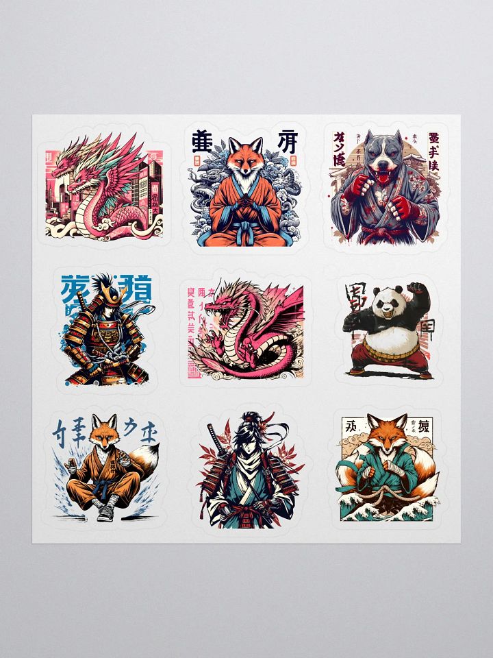 Anime Style Sticker Pack1 product image (1)