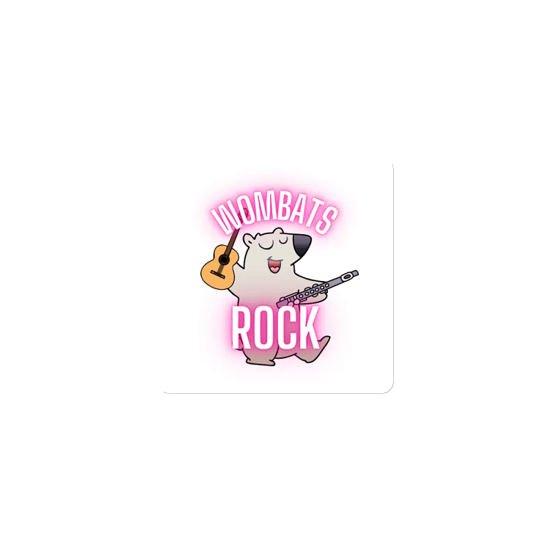 Wombats Rock Magnets