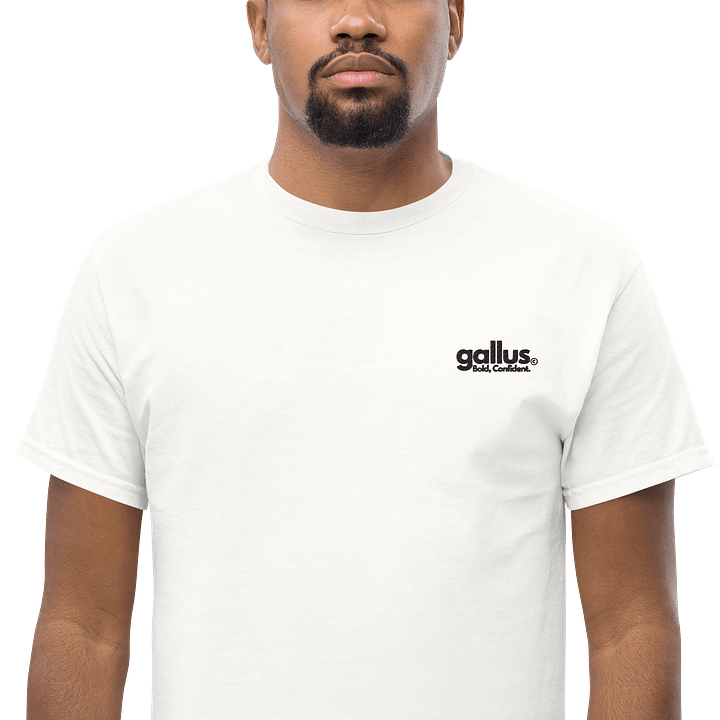 Gallus Tee Glasgow Boy At The Docks White product image (2)