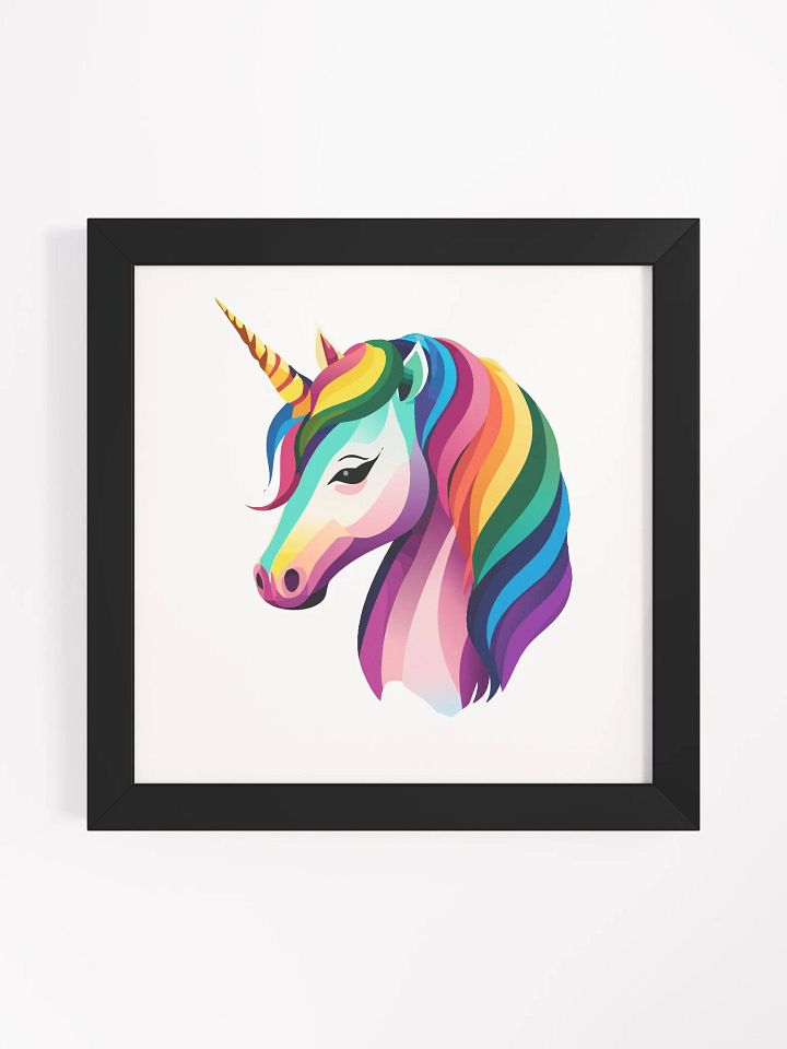 Framed unicorn product image (7)