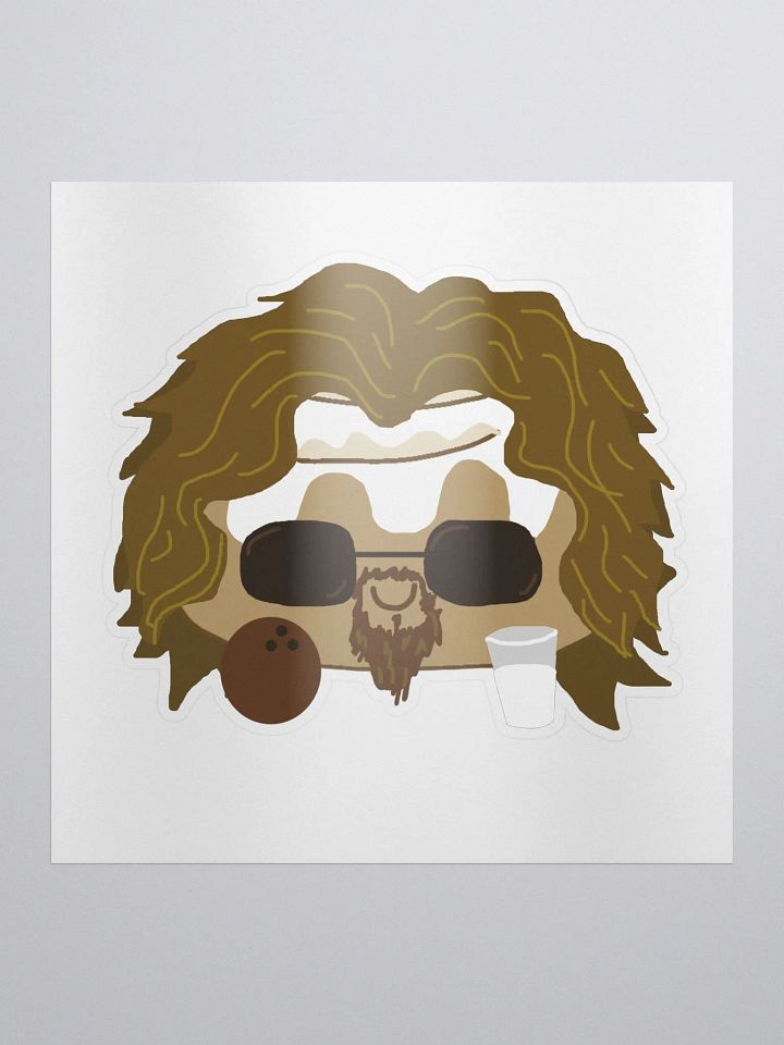 The Dude Cinebun Sticker product image (1)