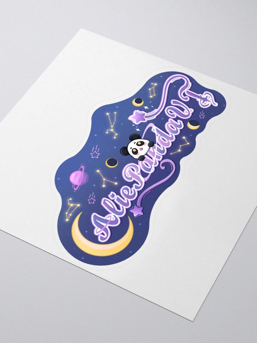 Cosmic Panda Kiss Cut Stickers product image (8)