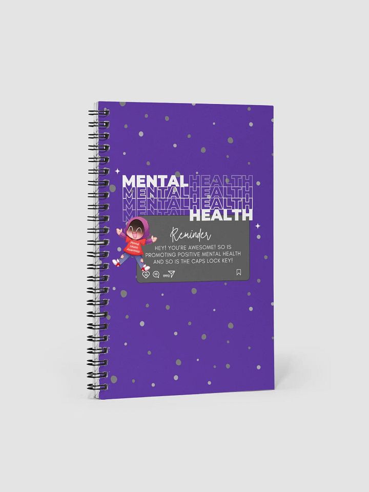 Mental Health Awareness Notebook product image (1)