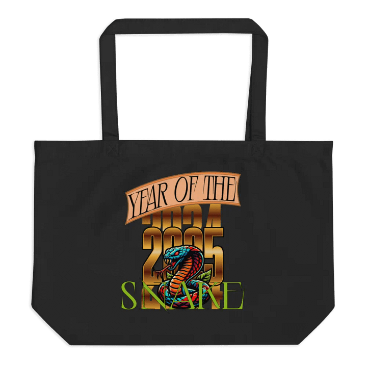 Year of the Snake 2025 Organic Tote product image (1)