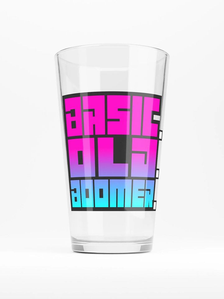 B.O.B. PINT GLASS product image (1)