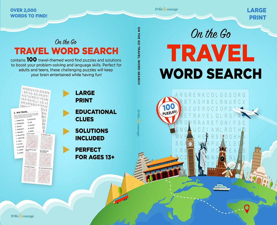 On The Go Travel Word Search product image (4)