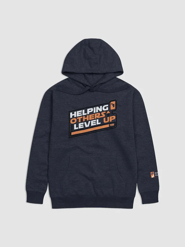 Helping Others Level Up Hoodie - Dark Side product image (1)