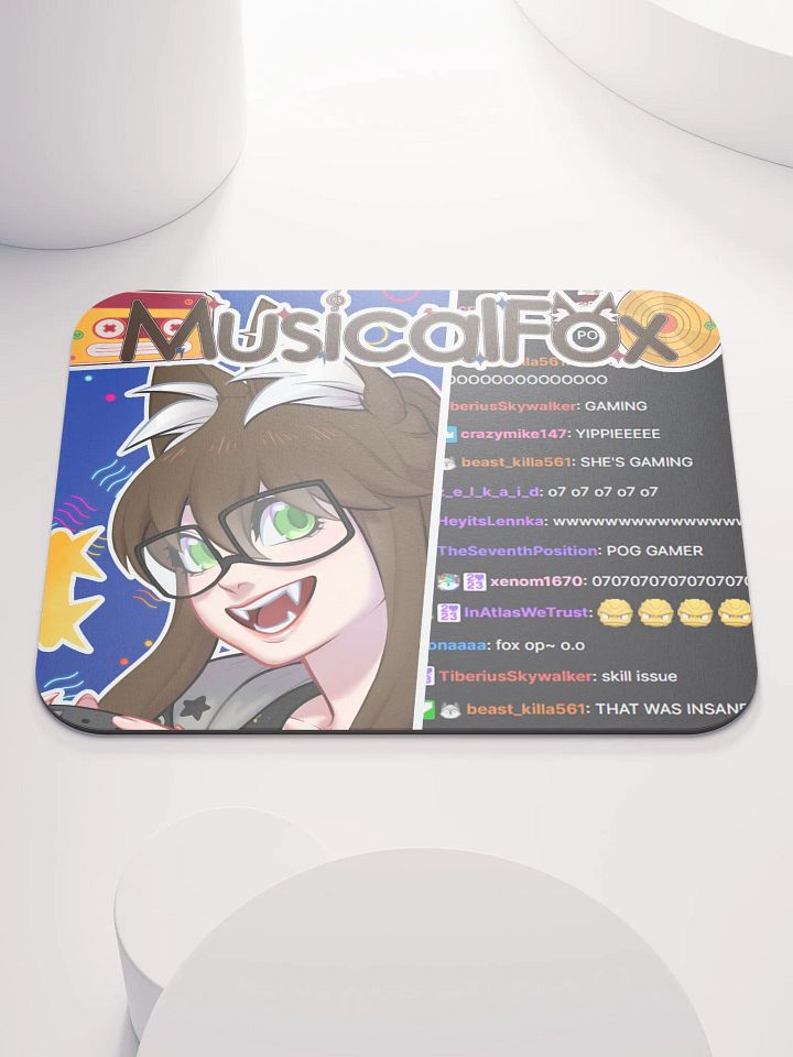4 Year Streamversary Mousepad product image (1)