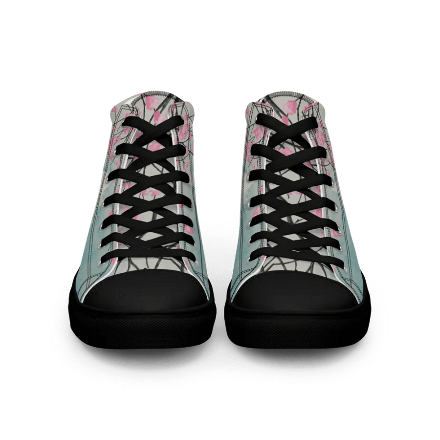 Lady Swan Retro High Top Canvas Shoes product image (3)