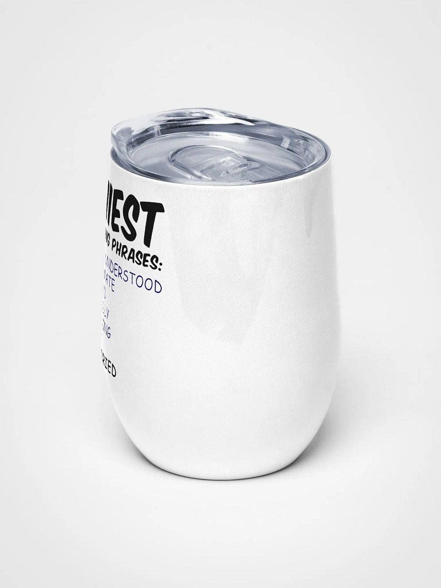Contradictory Elegance Wine Tumbler product image (5)