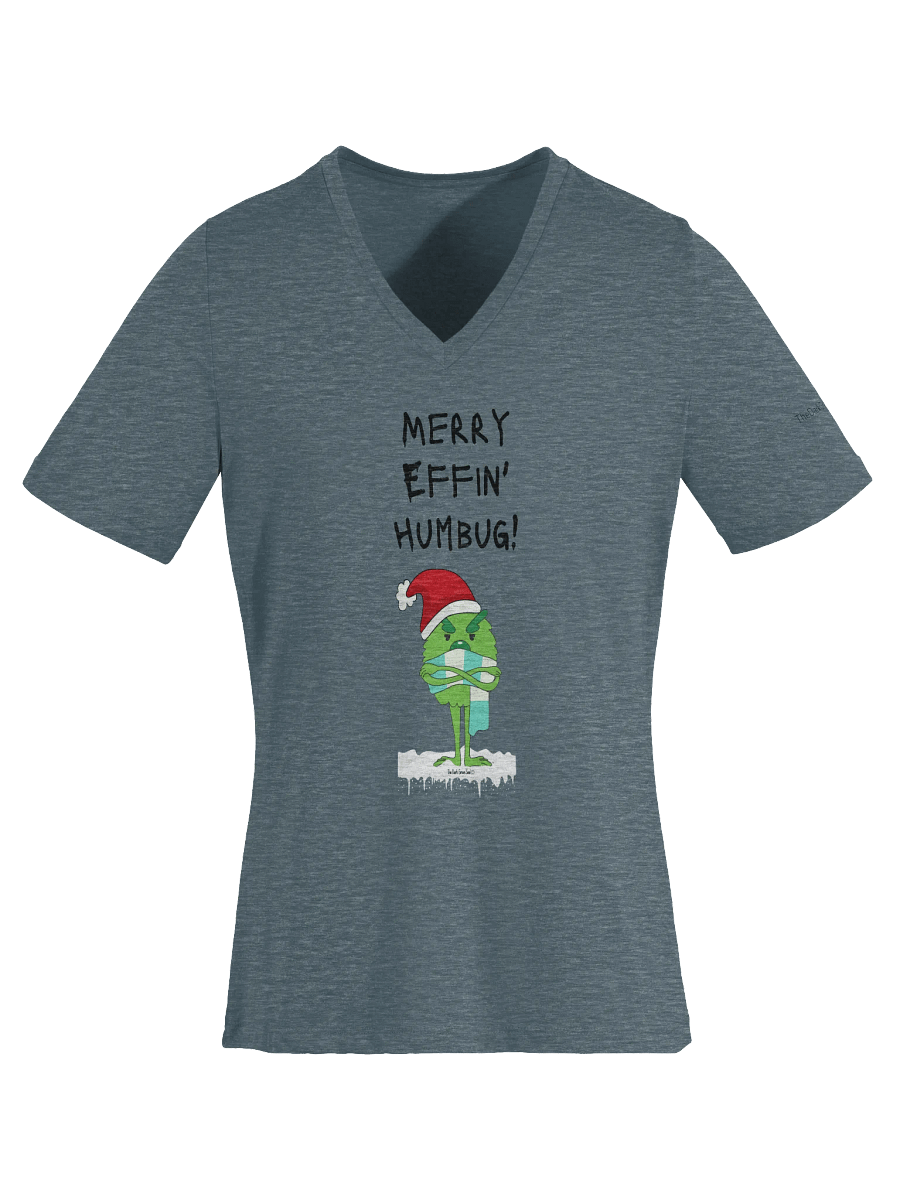 Less Merry Humbug - Women's V-Neck Tee product image (1)