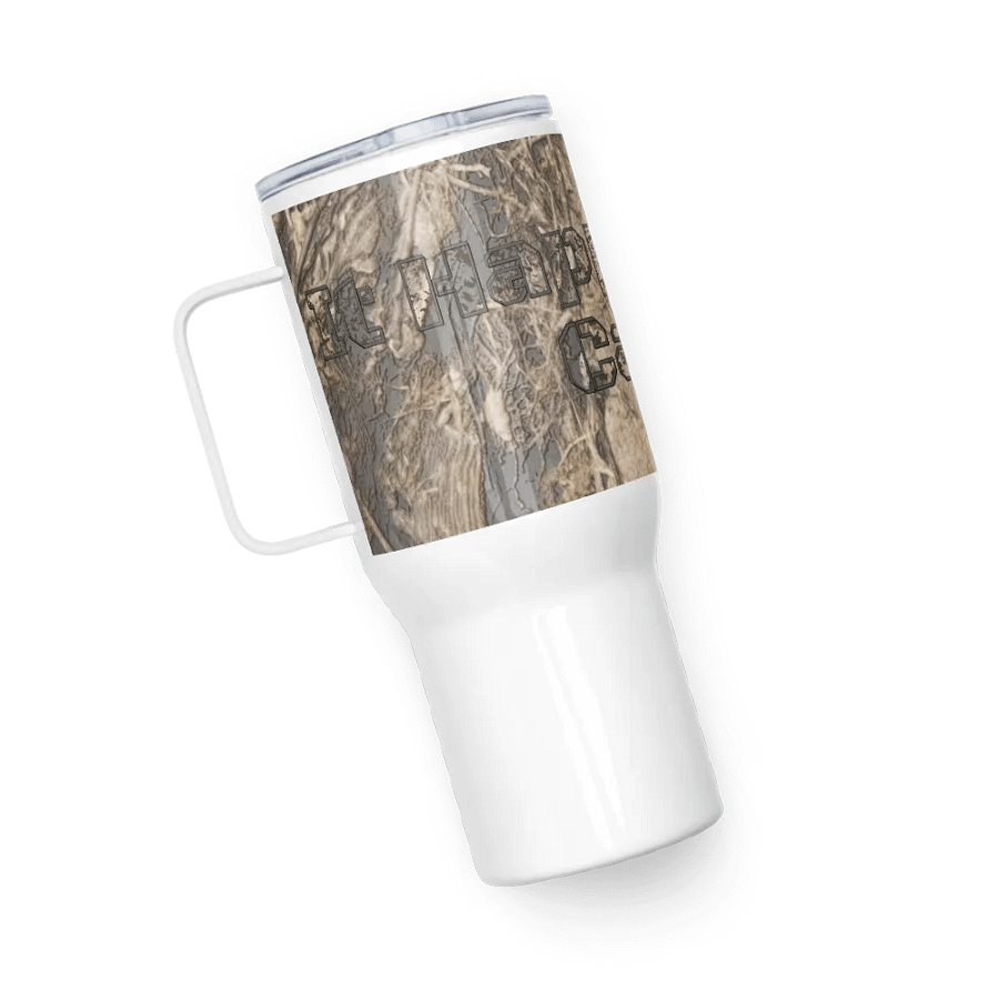 Travel Mug with a Handle - Dead Split - It Happennnns Camo product image (5)