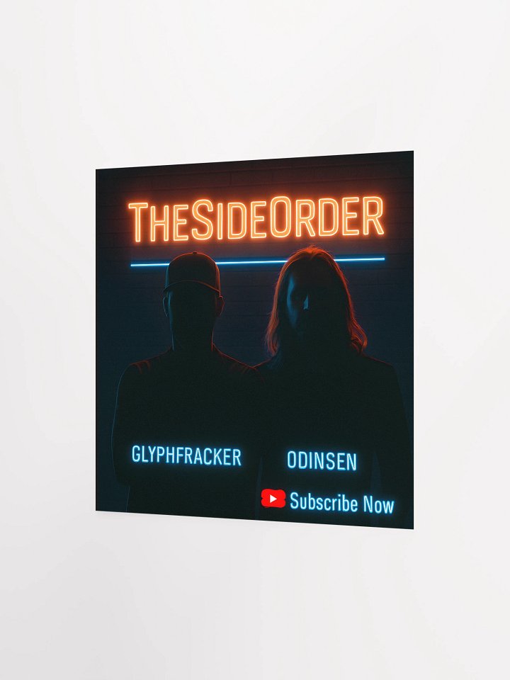 Neon Silhouette Poster product image (10)