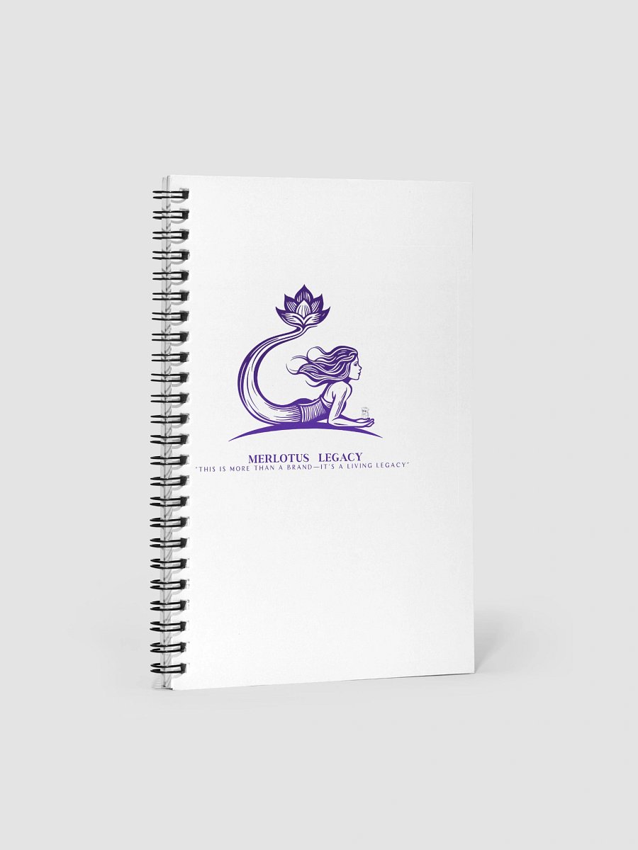 Spiral Notebook – Original Emblem Edition 🌿 Where resilience meets the written word. product image (1)