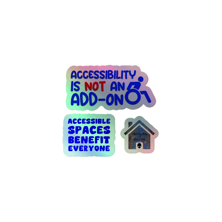Access Holo Sticker Sheet product image (1)