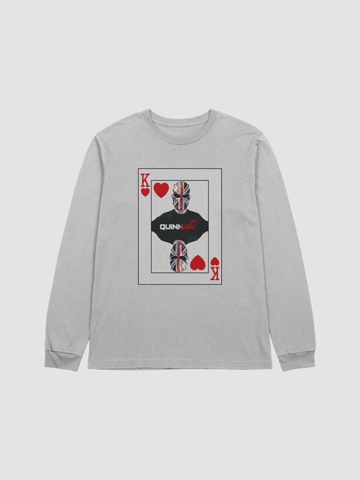 The Quinn of Hearts - Bella+Canvas Supersoft Long Sleeve T-Shirt product image (2)