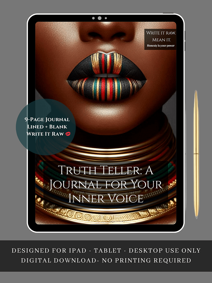 Truth Teller: A Journal for Your Inner Voice product image (1)