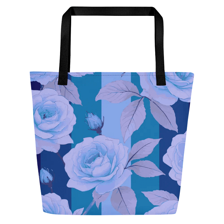 Blossoms Floral Tote With Pocket Bag #728 product image (2)