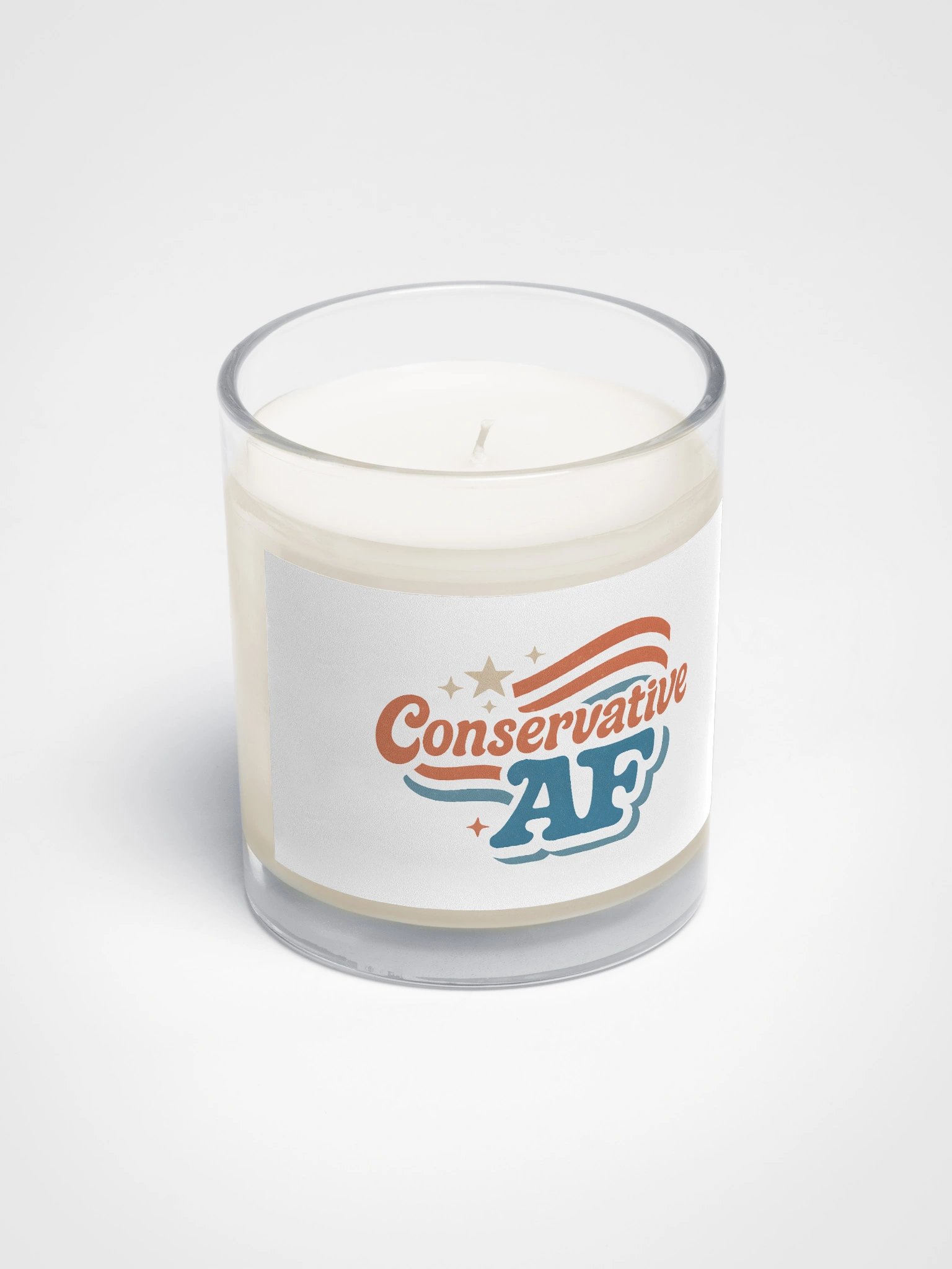 Conservative AF Unscented Soy Candle product image (2)