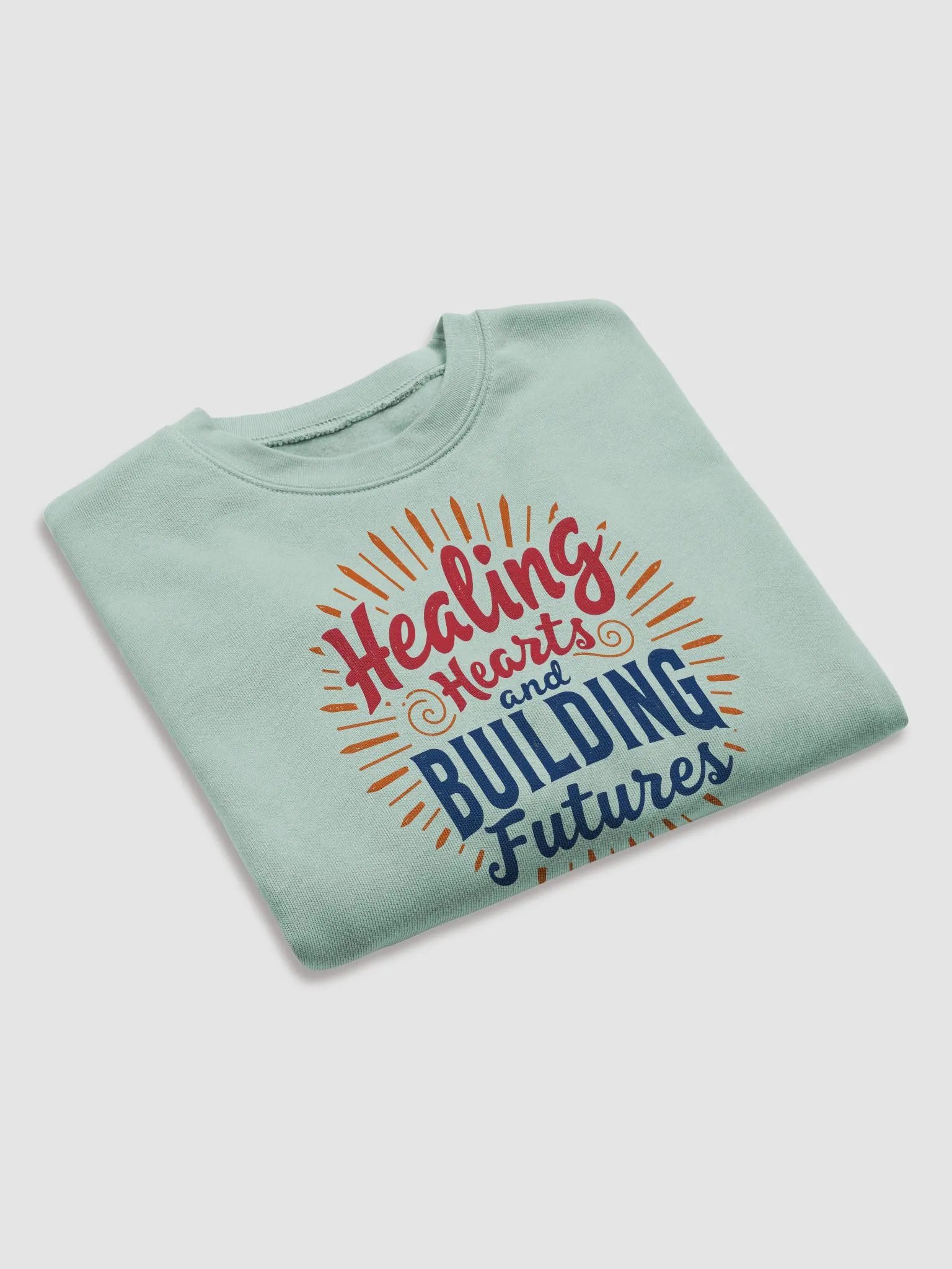 Healing Hearts & Building Futures Crop Sweatshirt product image (19)