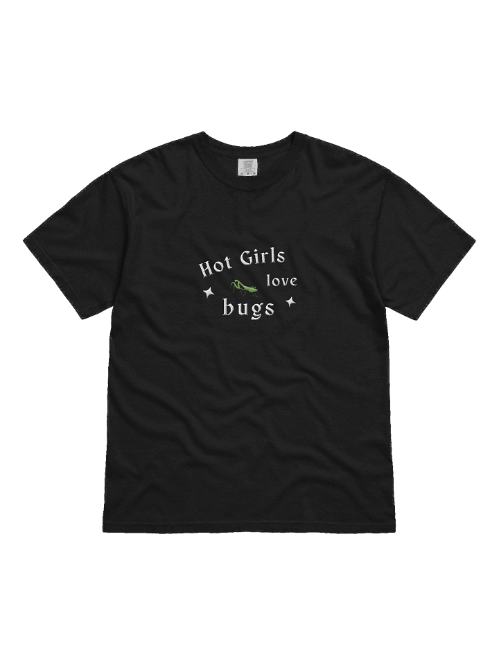 hot girls love bugs gothic heavyweight tee product image (1)