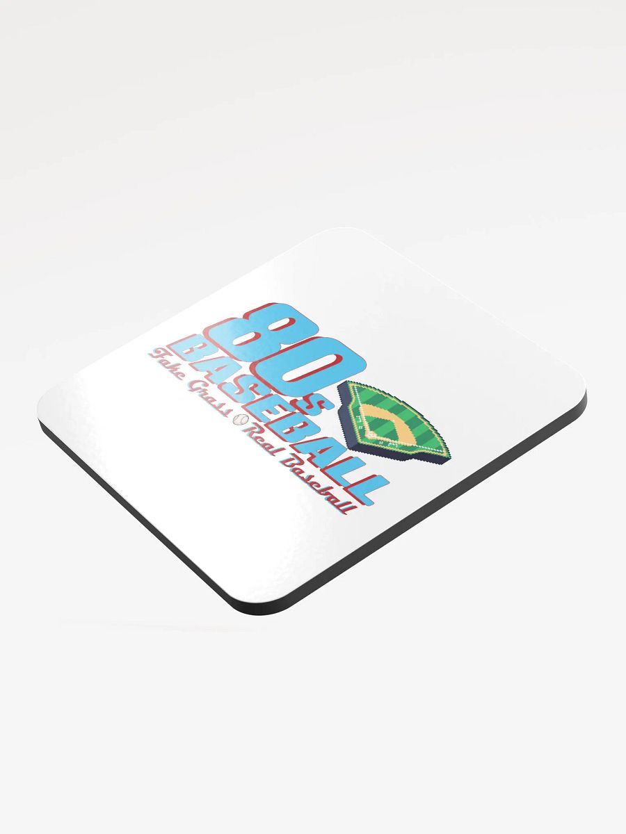 '80s Baseball Cork Coaster product image (3)