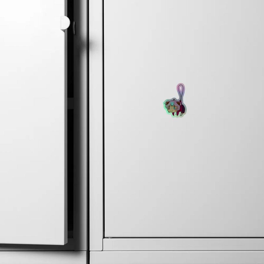 Keychain Bean (Holographic sticker) product image (6)