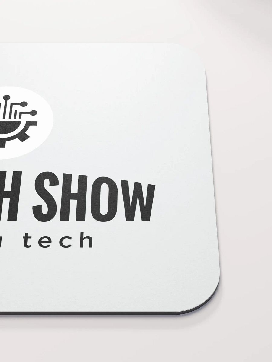 Lab Tech Show Mouse Pad Black & White product image (5)