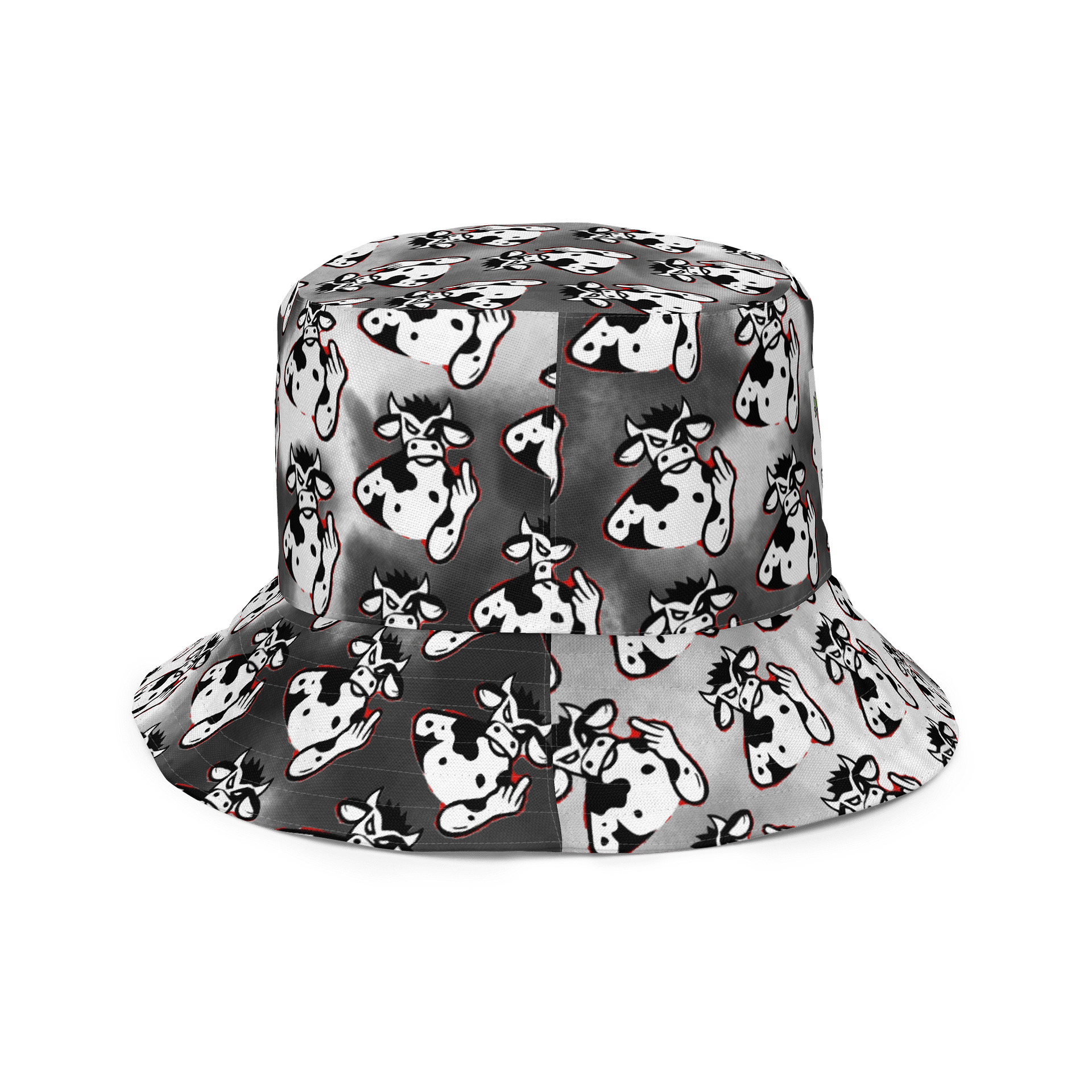 Smoke & Shadows FU Reversible Bucket Hat product image (4)