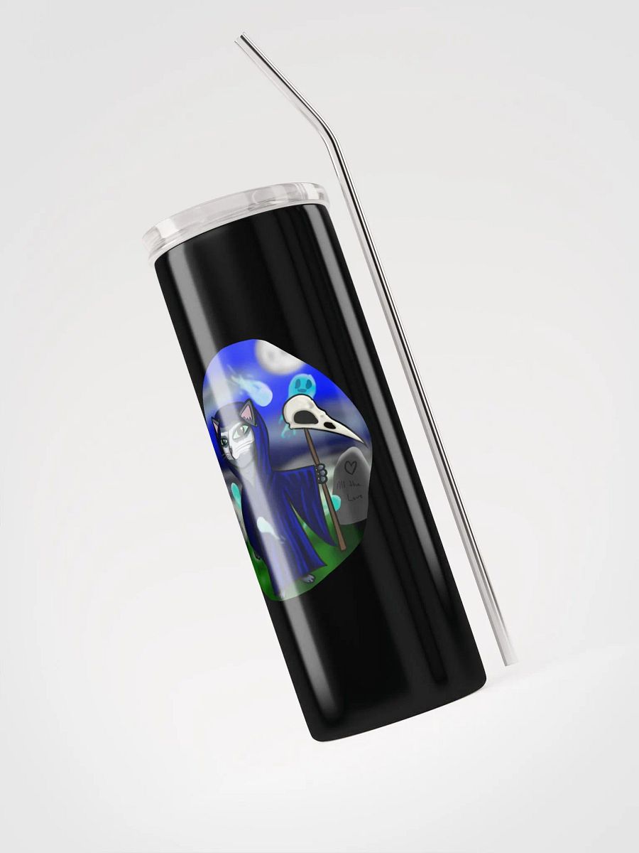 Tom the Grim Cat Tumbler product image (3)