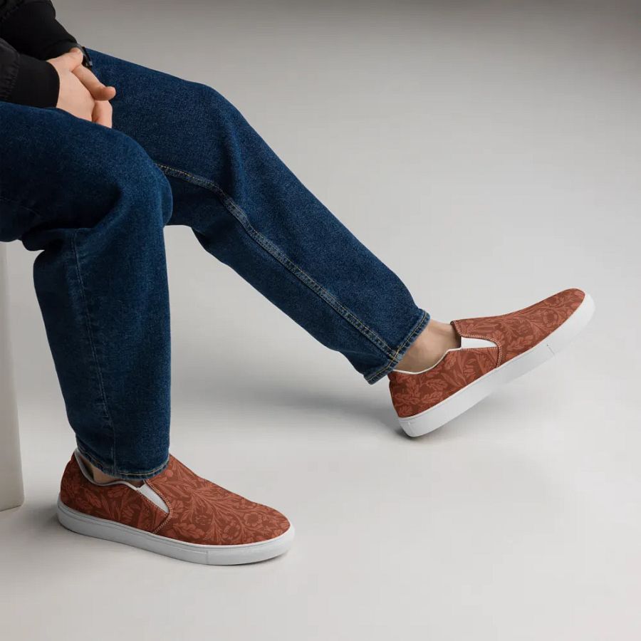 Elegant Brown Men's Slip on Shoes 012 product image (5)