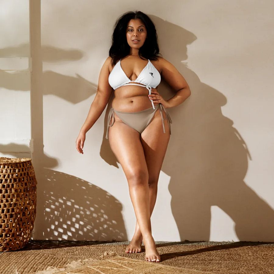 EcoChic Padded String Bikini Top product image (3)